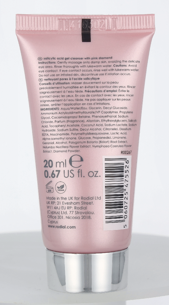 Rodial Salicylic Acid Pore Refining Cleanser 20 ml