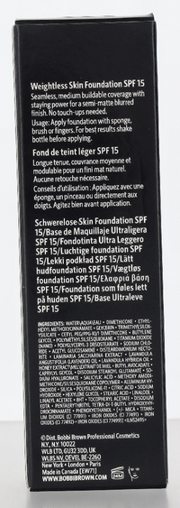 Bobbi Brown Weigthless Skin Foundation SPF15 30 ml
