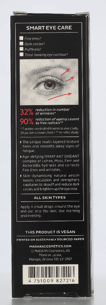 Madara Smart Antioxidants Anti-Fatigue Rescue Eye Cream 15 ml