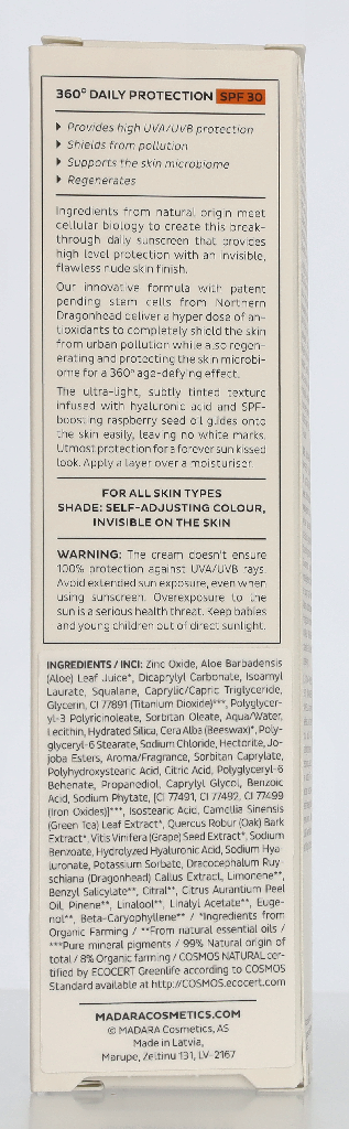 Madara Plant Stem Cell Age Defying Sunscreen SPF30 40 ml