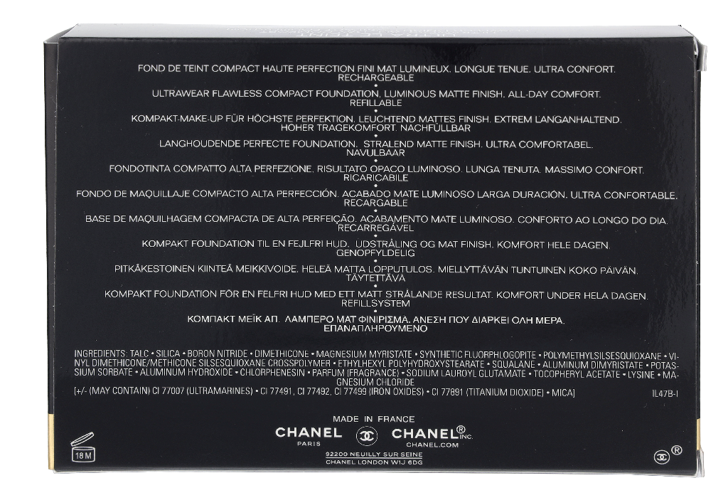 Chanel Ultra Le Teint Flawless Finish Compact Foundation