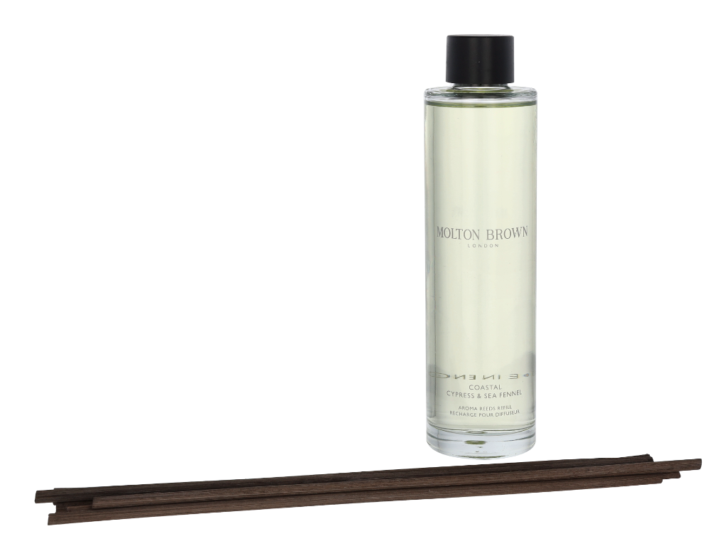 M.Brown Coastal Cypress & Sea Fennel Geurstokjes Refill 150 ml