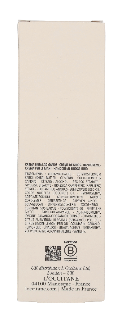 L'Occitane Shea Butter Hand Cream 150 ml