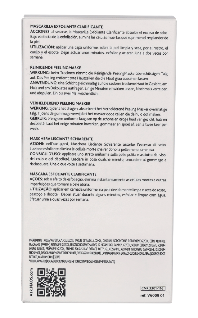 Esthederm Osmoclean Lightening Buffing Mask 75 ml