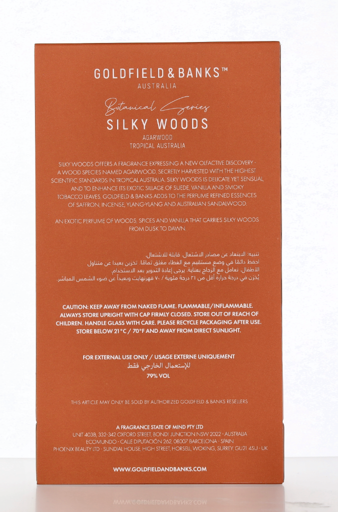 Goldfield & Banks Silky Woods Eau de parfum Spray 100ml