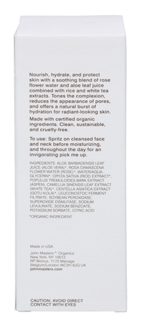 Jmo Rose & Aloe Hydrating Toning Mist 118 ml