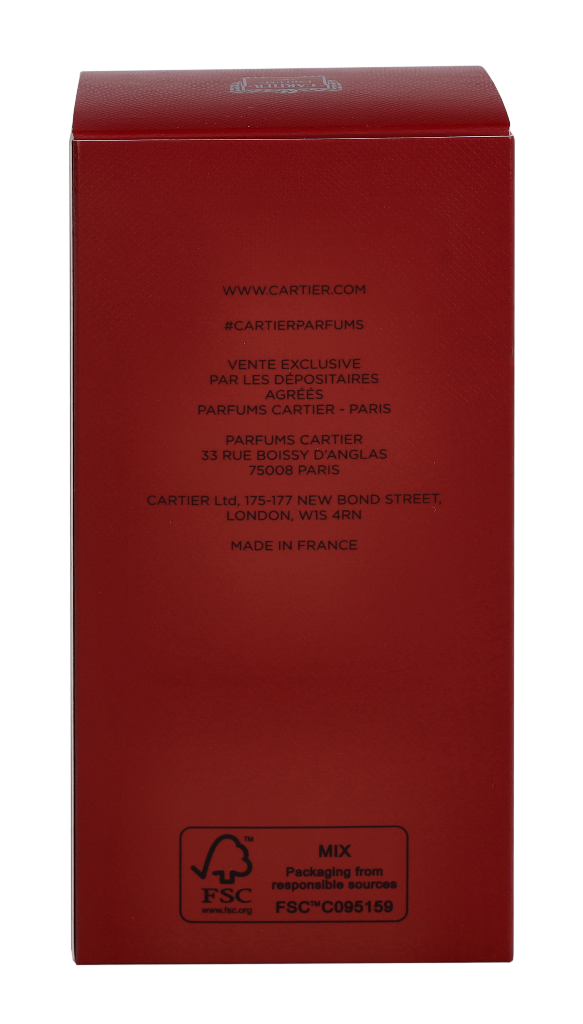 Cartier Pasha De Cartier Eau de toilette Spray 100ml