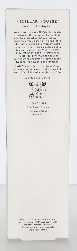 Medik8 Micellar Mousse 150 ml