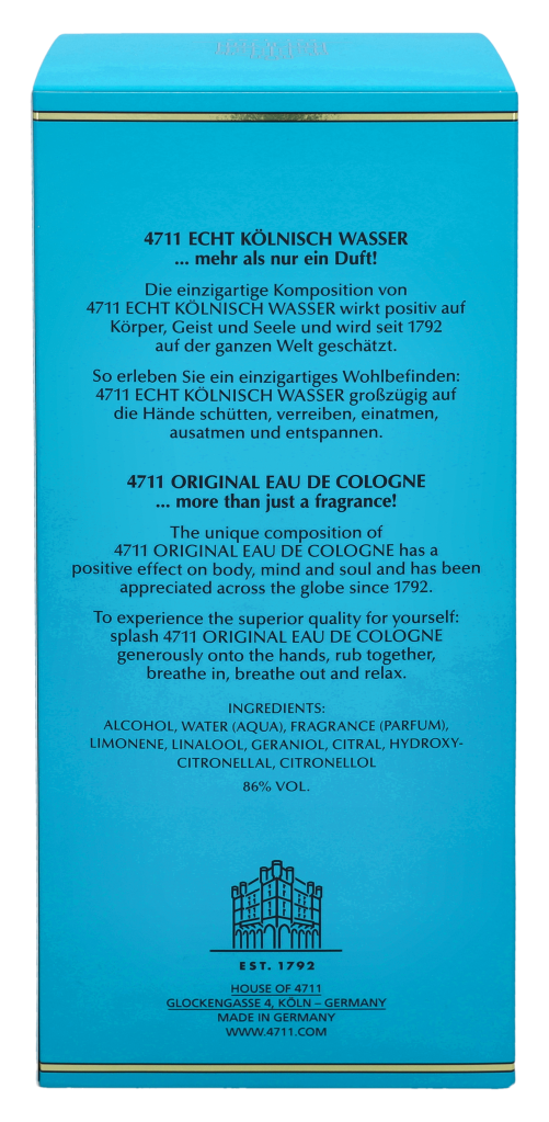 4711 Original Eau de cologne Flacon