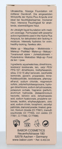 Babor Hydra Liquid Foundation 30 ml