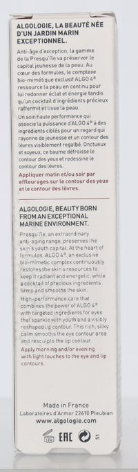 Algologie Baume De La Presqu'ile Plumping Eye & Lips Contour 15 ml