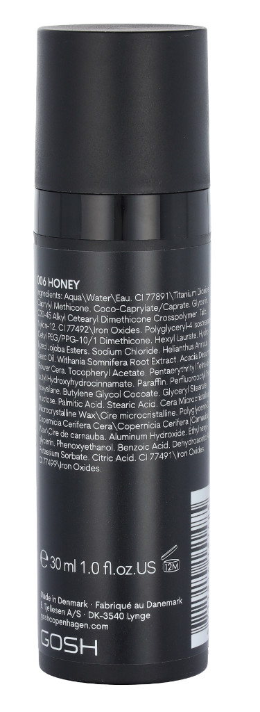 Gosh Dextreme Full Coverage Foundation 30 ml