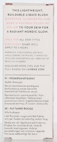 Lumene Invisible Illumination Liquid Blush 15 ml