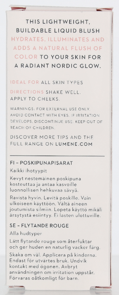 Lumene Invisible Illumination Liquid Blush 15 ml