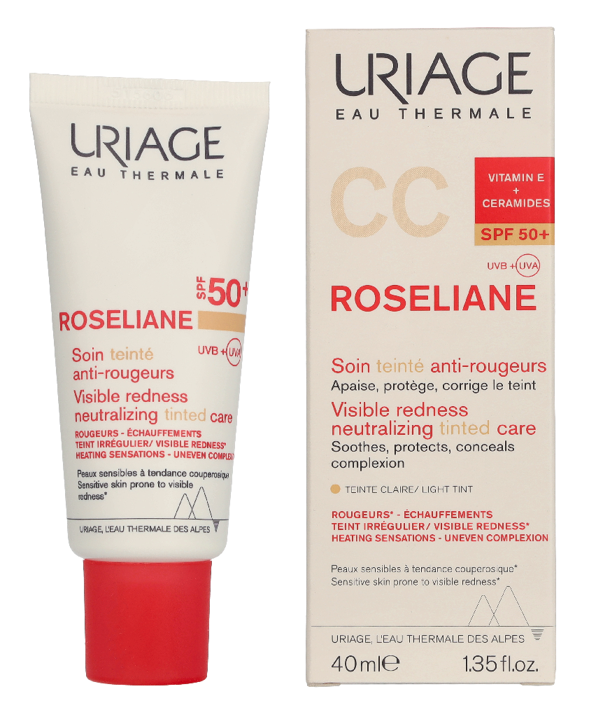 Uriage Roseliane CC Cream SPF50+ 40 ml