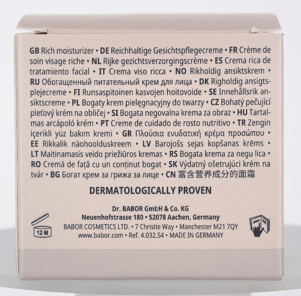 Babor Calming Cream Rich Rejuvenation & Multi-Calm Complex 50 ml