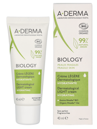 A-Derma Biology Dermatological Light Cream 40 ml