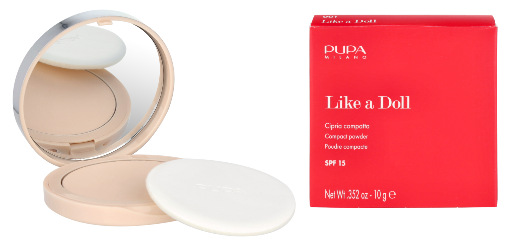 Pupa Like A Doll Nude Skin Compact Powder SPF15 10 g
