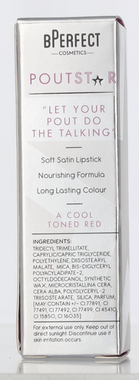 BPerfect Poutstar Satin Lipstick 3.50 g