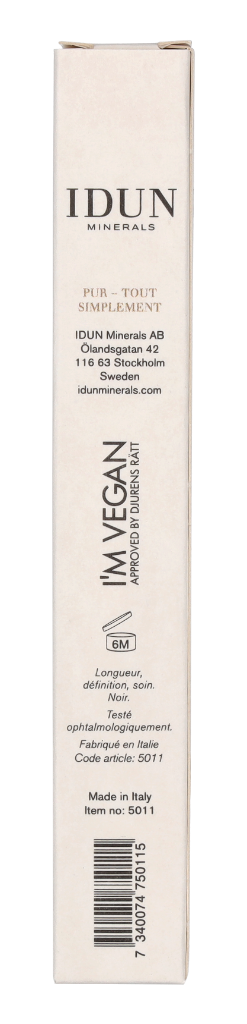 Idun Minerals Silfr Mascara 10 ml