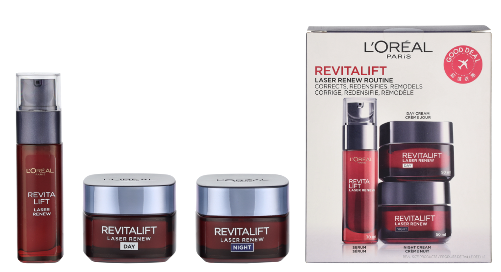 L'Oreal Revitalift Laser Renew Routine Set 130 ml