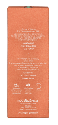 Roger &Gallet Persian Almond Wellbeing Fragrant Water 100 ml