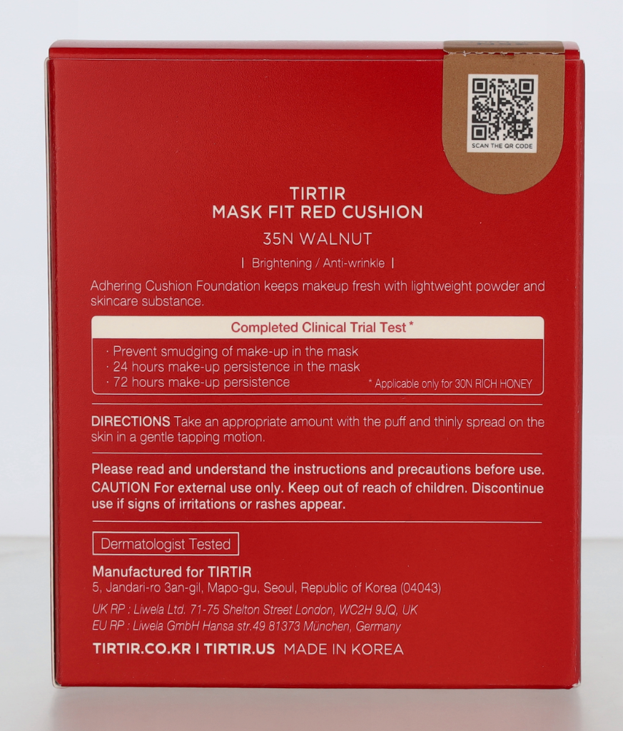 Tirtir Mask Fit Red Cushion Foundation SPF40 18 g