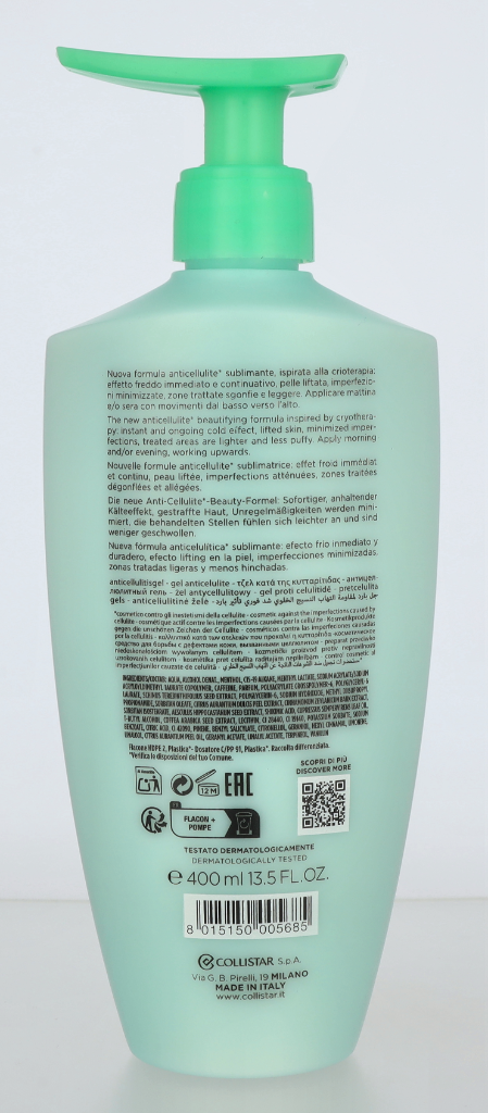 Collistar Cryo-Gel Anticellulite Beautifying 400 ml