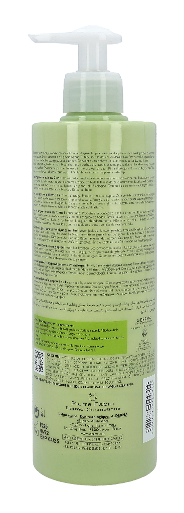A-Derma Exomega Control Emollient Cleansing Gel