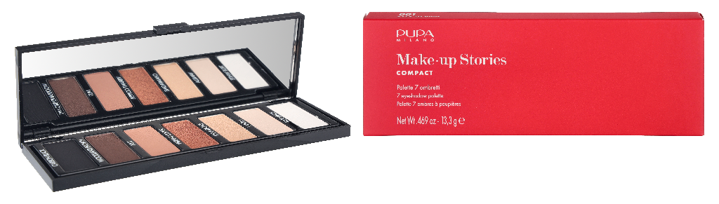 Pupa Make Up Stories Comp. 7 Multi-Finish Eyeshadow Palette 13.30 g