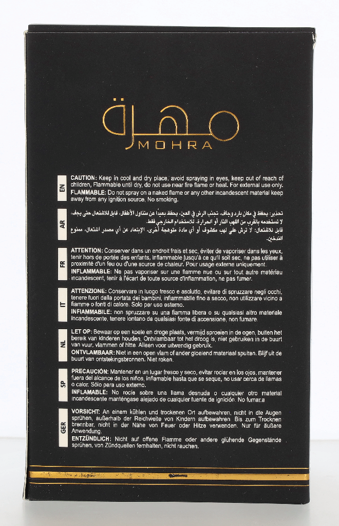 Lattafa Mohra Edp Spray 100 ml