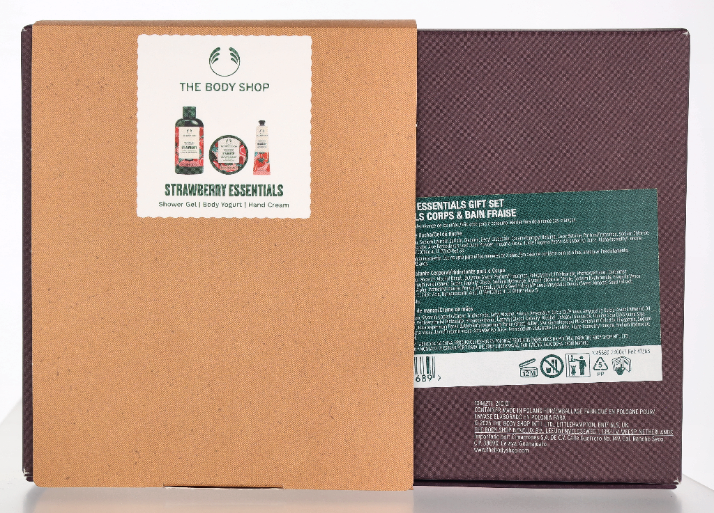 The Body Shop G3 Small Strawberry Giftset 140 ml