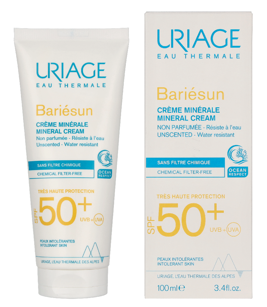 Uriage Bariesun Mineral Cream SPF50+ 100 ml