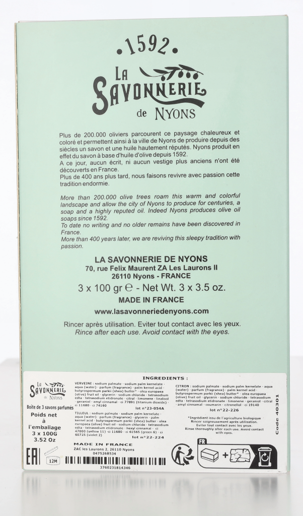 La Savonnerie De Nyons Soap Bar Set 300 g