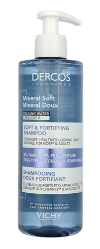Vichy Dercos Mineral Soft & Fortifying Shampoo 400 ml