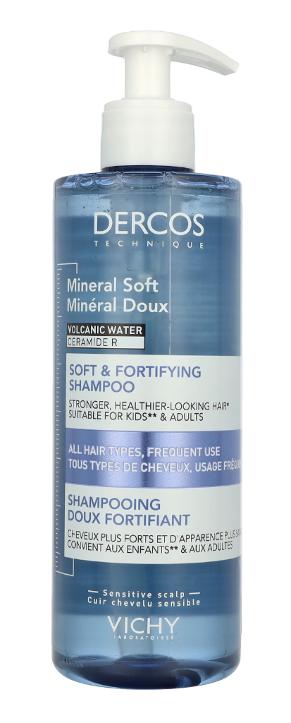 Vichy Dercos Mineral Soft & Fortifying Shampoo 400 ml