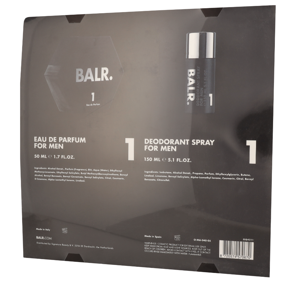 BALR. 1 FOR MEN Giftset 200 ml