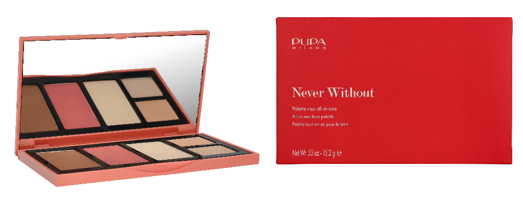 Pupa Never Without All In One Face Palette 15.20 g