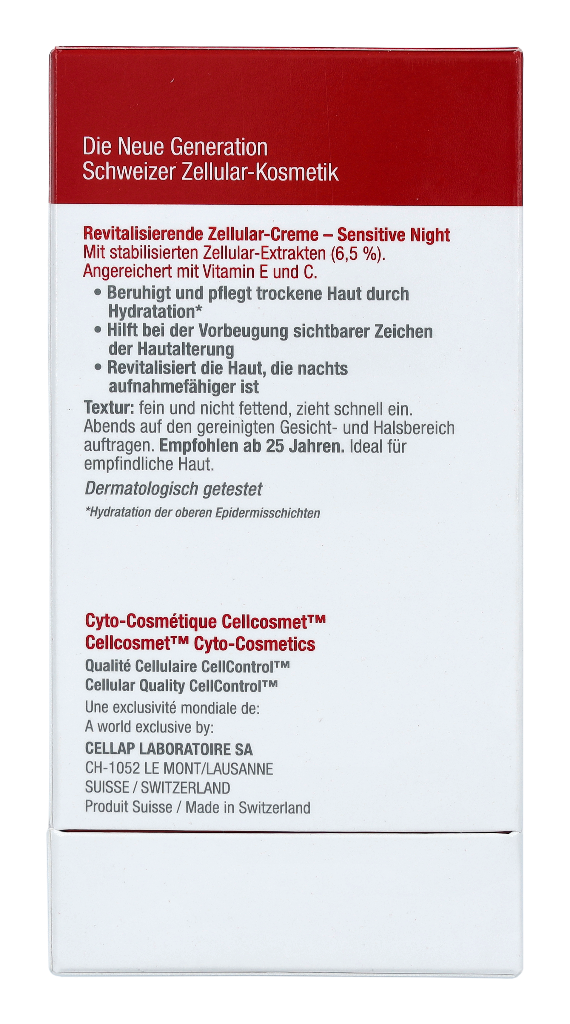 Cellcosmet Sensitive Night Cream 30 ml