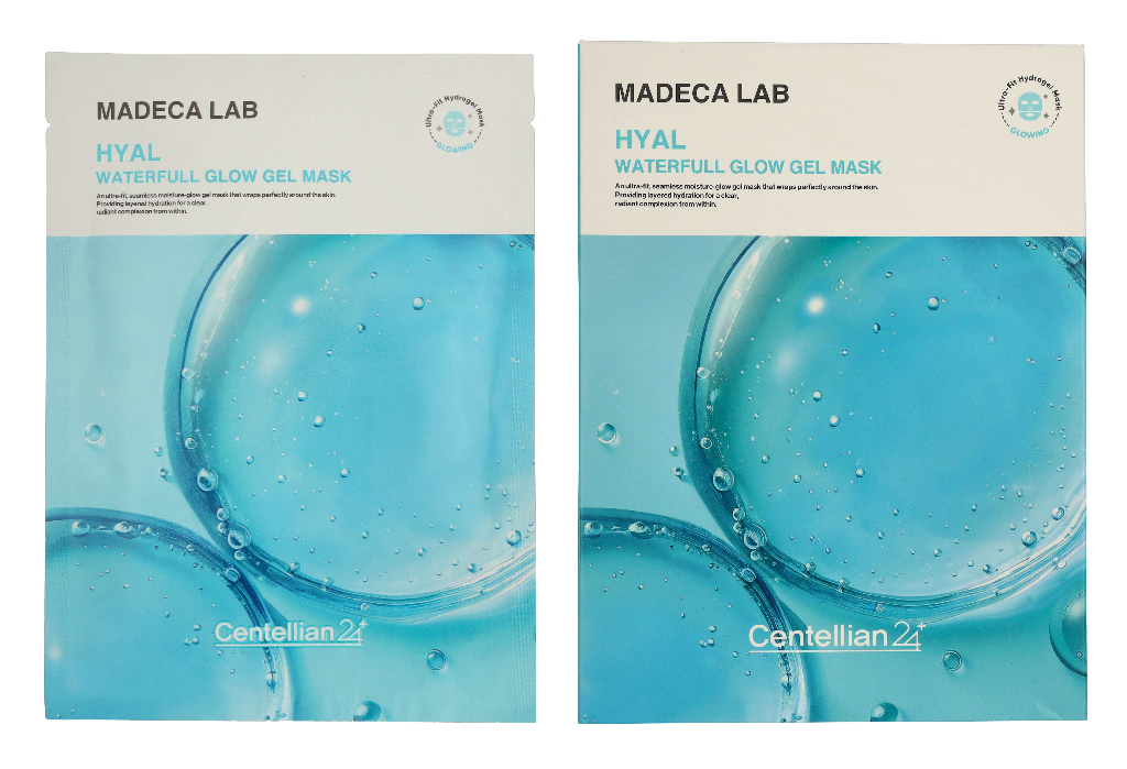Centellian24 Madeca Lab Hyal Waterfull Glow Gel Mask 5 piece