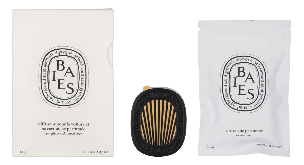 Diptyque Car Diffuser With Baies Insert 2.1 g