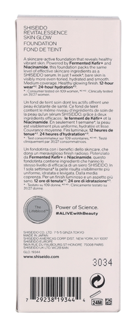 Shiseido Revitalessence Skin Glow Foundation 30 ml