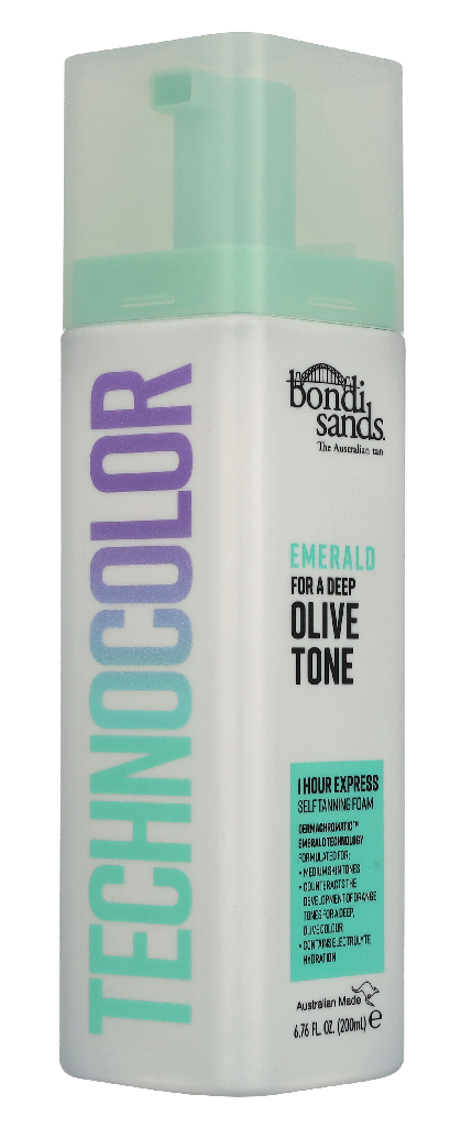 Bondi Sands Technocolour Emerald Self Tanning Foam 200 ml