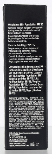 Bobbi Brown Weigthless Skin Foundation SPF15 30 ml