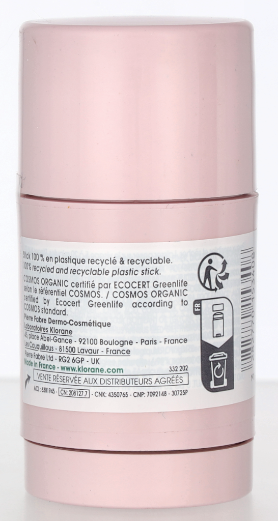 Klorane Stick Mask With Organic Peony 25 g
