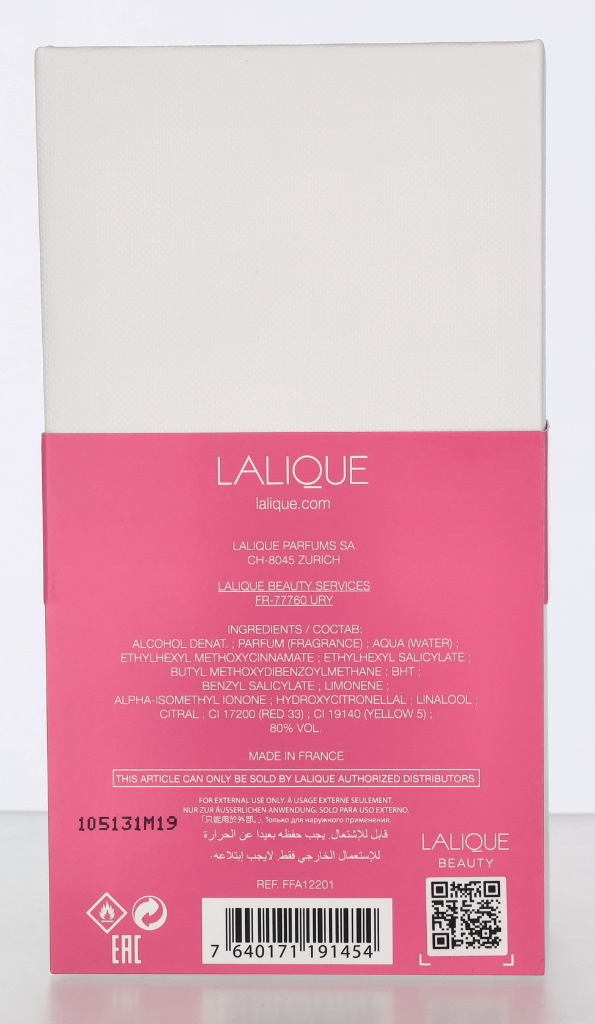 Lalique Pink Paradise Edp Spray 100 ml