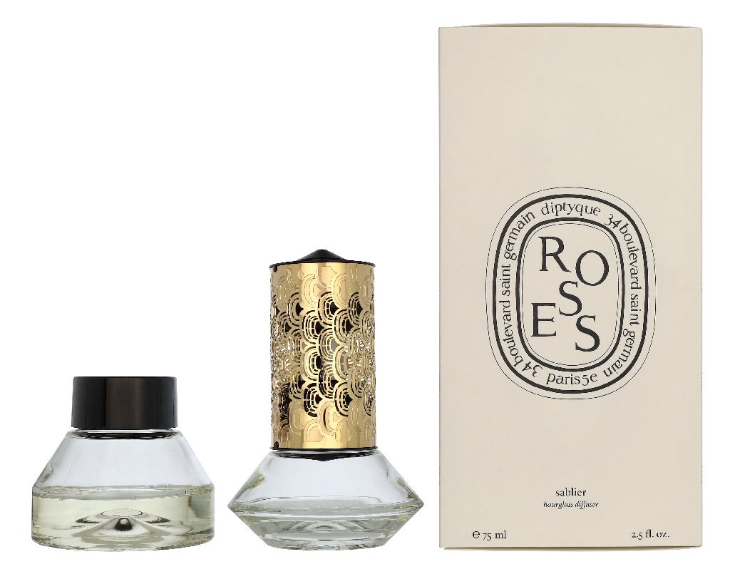 Diptyque Roses Hourglass Diffuser 75 ml