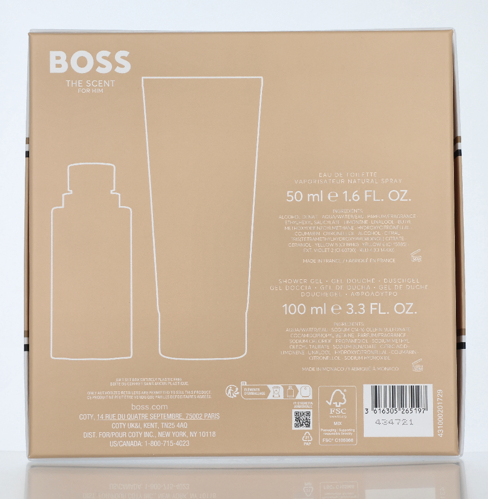 Boss The Scent Giftset 150 ml