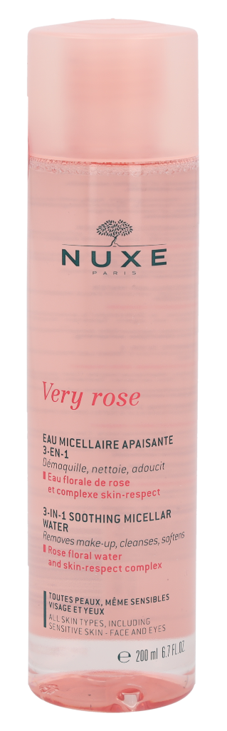 Nuxe Very Rose 3-In-1 Soothing Micellar Water 200 ml