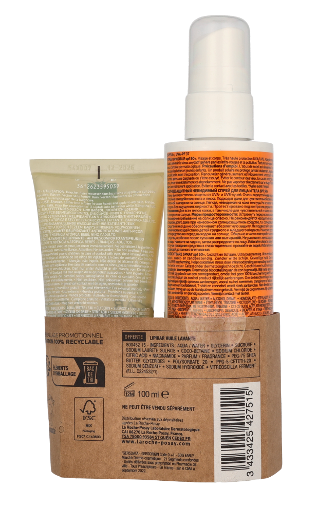 LRP Anthelios + Lipikar Duo Set 300 ml